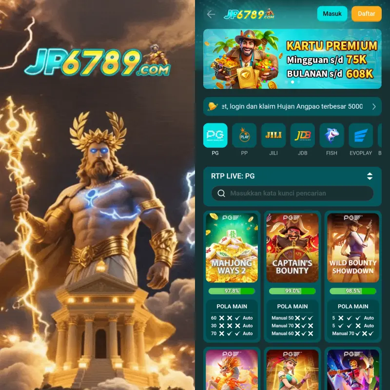 jp6789 Masuk